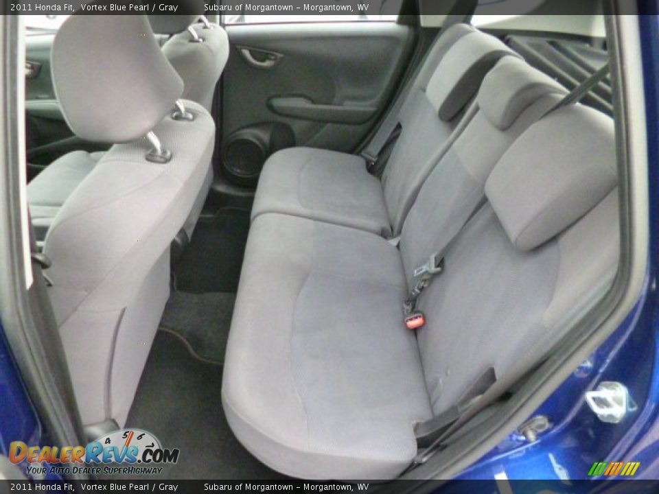 2011 Honda Fit Vortex Blue Pearl / Gray Photo #15
