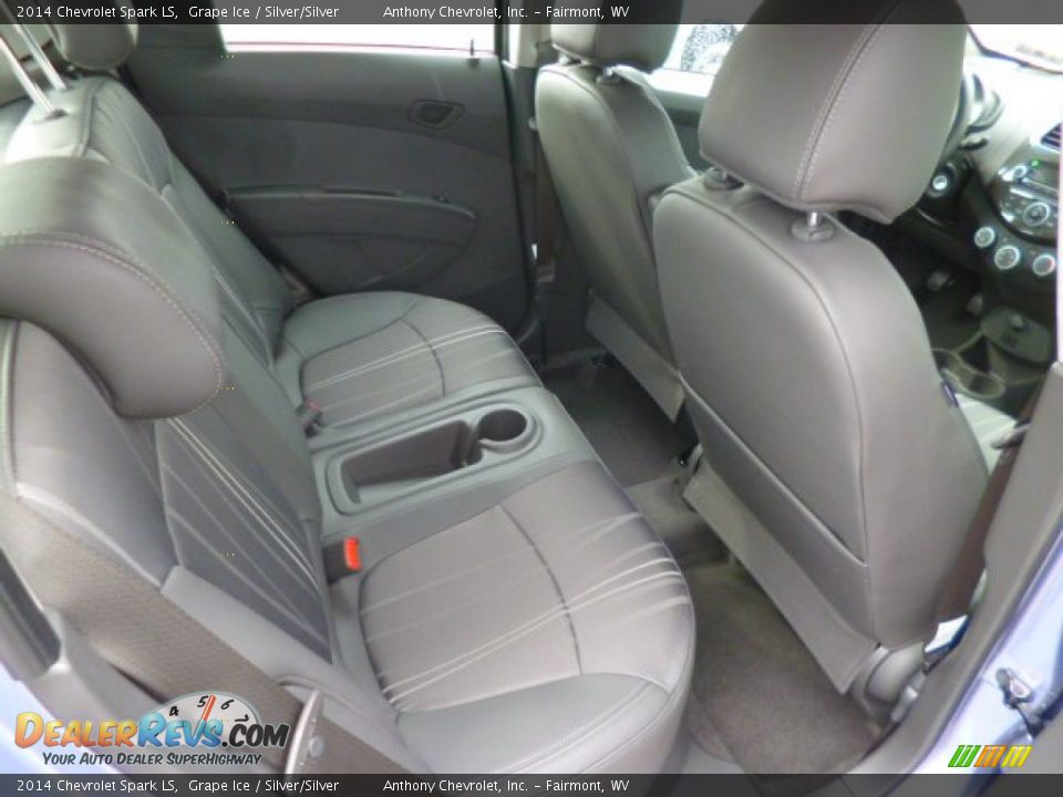 Rear Seat of 2014 Chevrolet Spark LS Photo #10