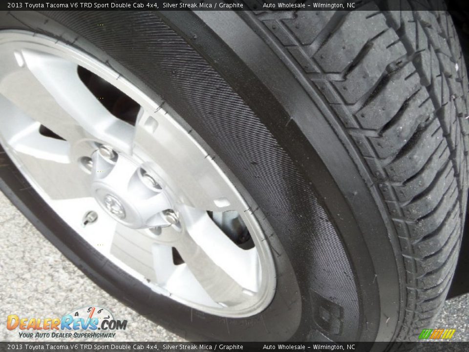 2013 Toyota Tacoma V6 TRD Sport Double Cab 4x4 Silver Streak Mica / Graphite Photo #1