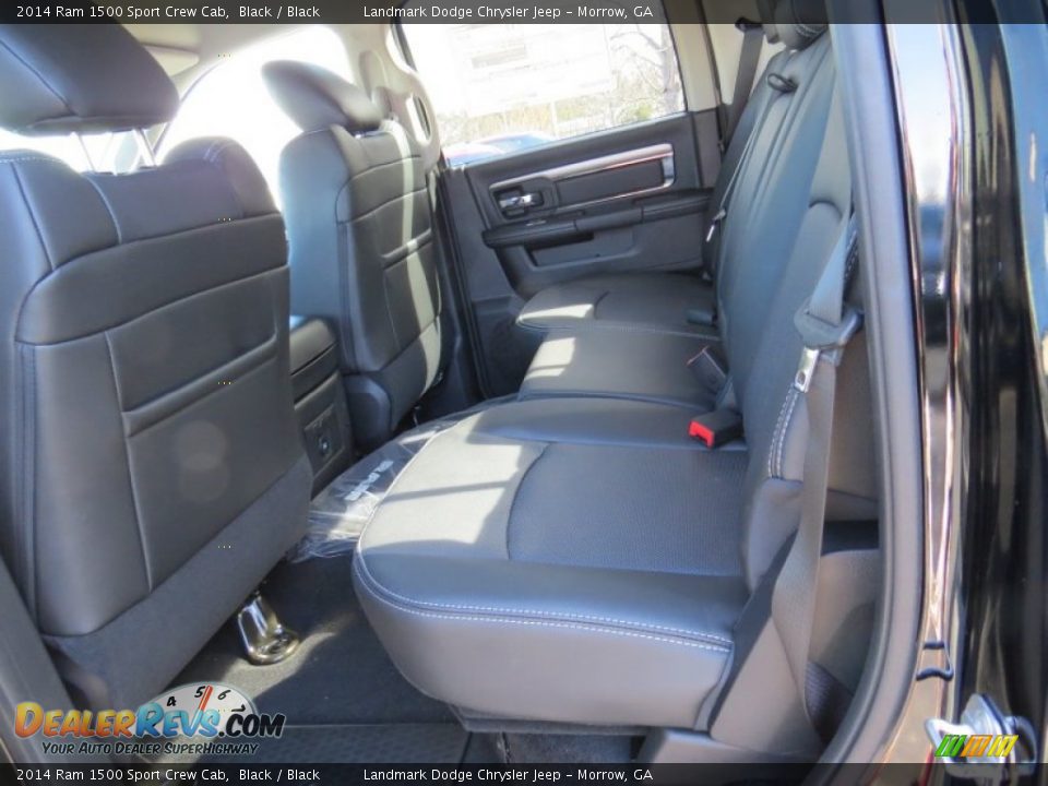 2014 Ram 1500 Sport Crew Cab Black / Black Photo #8