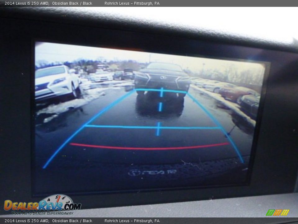 2014 Lexus IS 250 AWD Obsidian Black / Black Photo #18