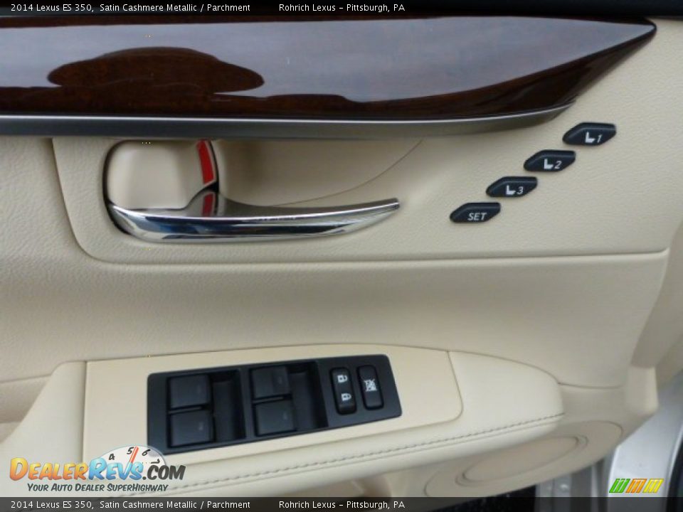 2014 Lexus ES 350 Satin Cashmere Metallic / Parchment Photo #13