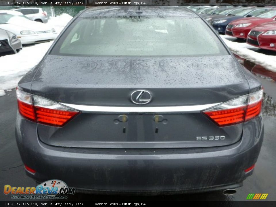 2014 Lexus ES 350 Nebula Gray Pearl / Black Photo #3