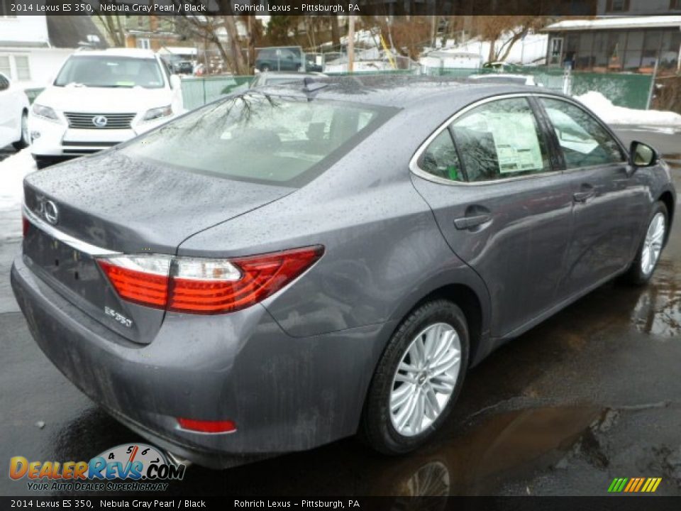 2014 Lexus ES 350 Nebula Gray Pearl / Black Photo #4