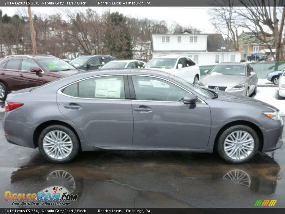 2014 Lexus ES 350 Nebula Gray Pearl / Black Photo #5