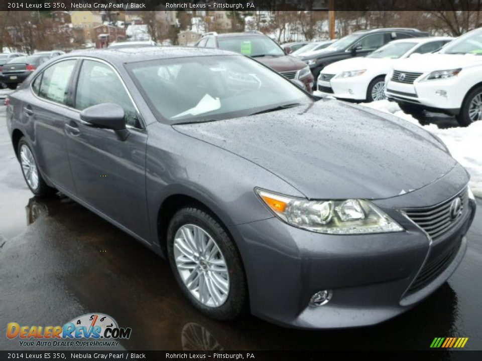 2014 Lexus ES 350 Nebula Gray Pearl / Black Photo #6