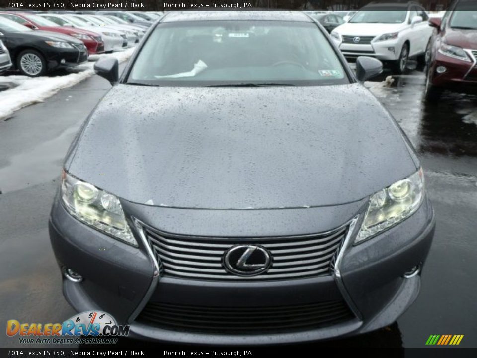 2014 Lexus ES 350 Nebula Gray Pearl / Black Photo #7