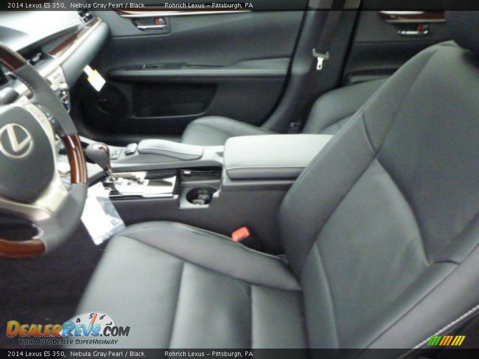 2014 Lexus ES 350 Nebula Gray Pearl / Black Photo #10
