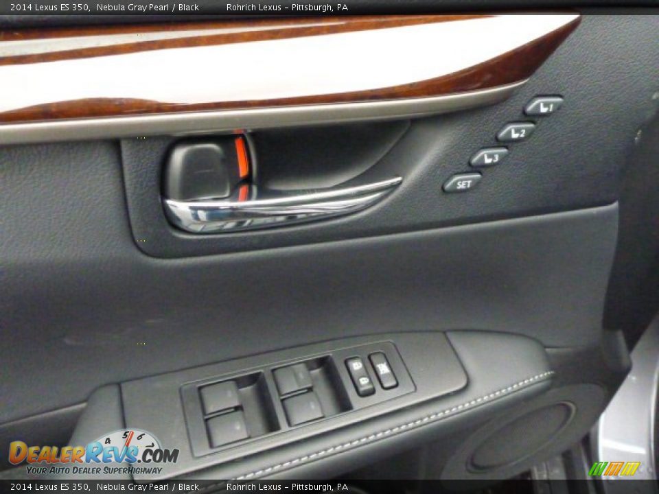 2014 Lexus ES 350 Nebula Gray Pearl / Black Photo #13
