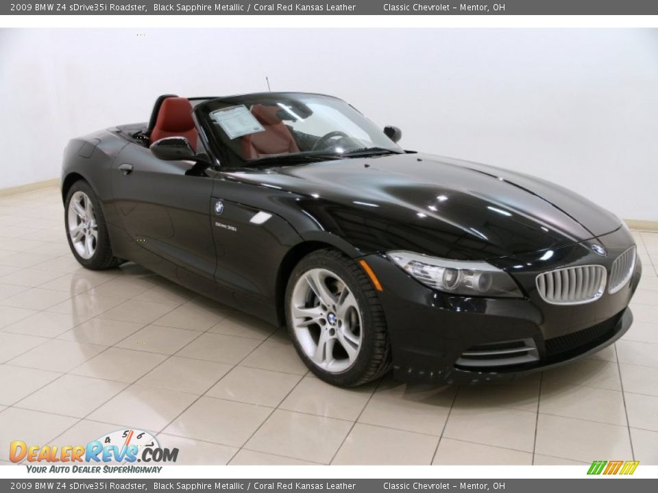 Front 3/4 View of 2009 BMW Z4 sDrive35i Roadster Photo #1