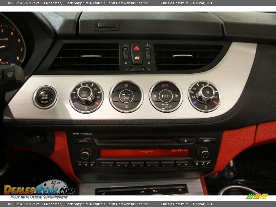 Controls of 2009 BMW Z4 sDrive35i Roadster Photo #11