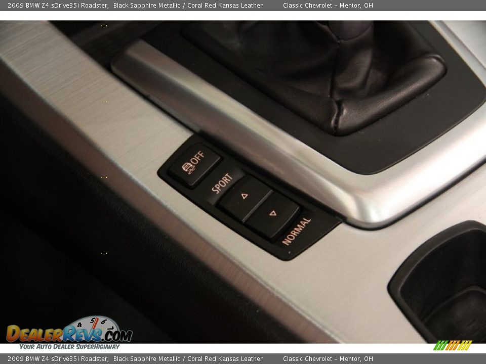 Controls of 2009 BMW Z4 sDrive35i Roadster Photo #13