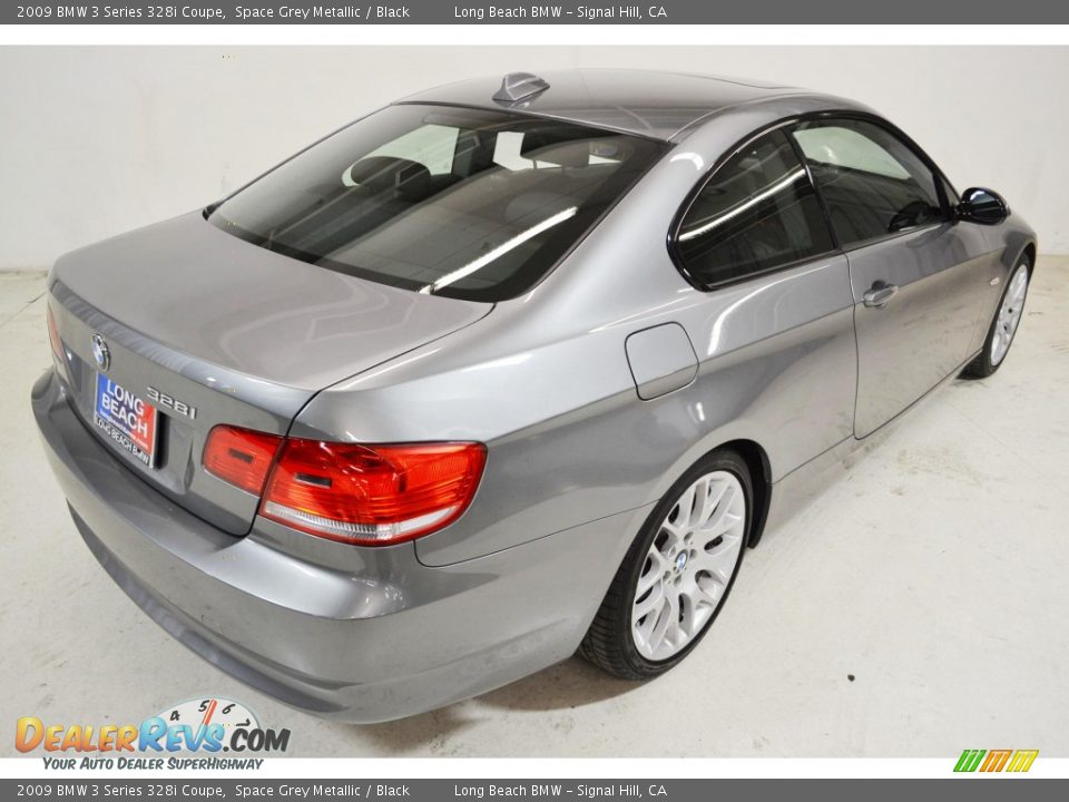 2009 BMW 3 Series 328i Coupe Space Grey Metallic / Black Photo #5