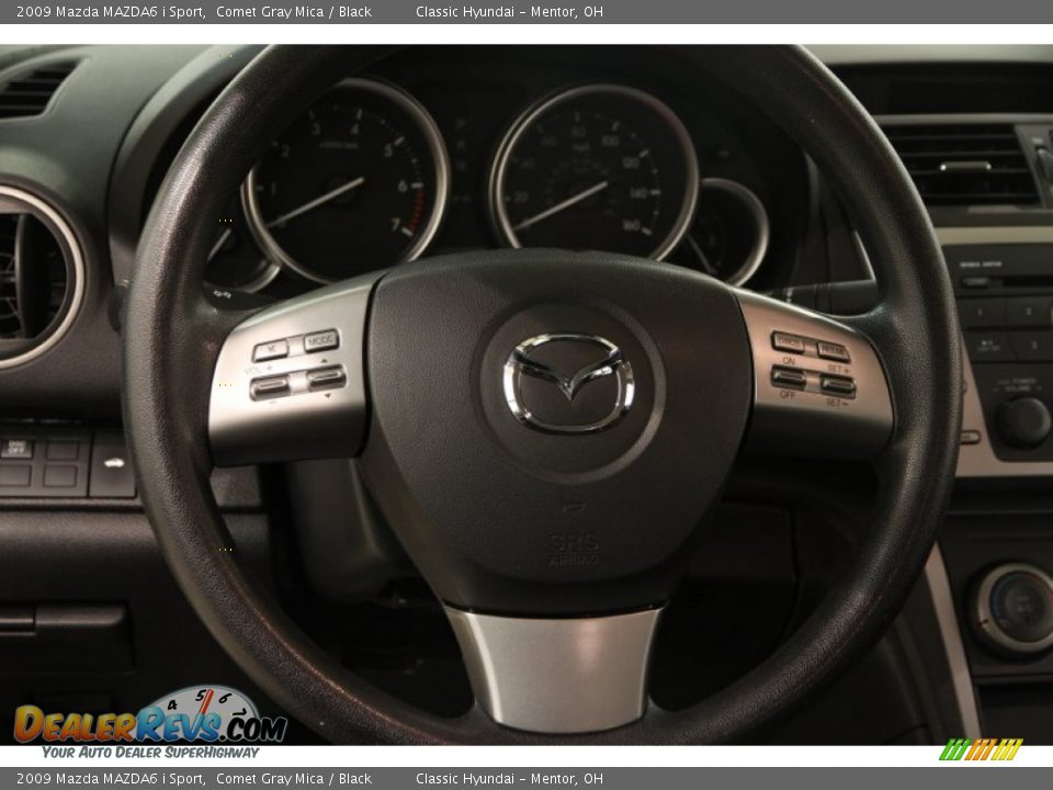 2009 Mazda MAZDA6 i Sport Steering Wheel Photo #7