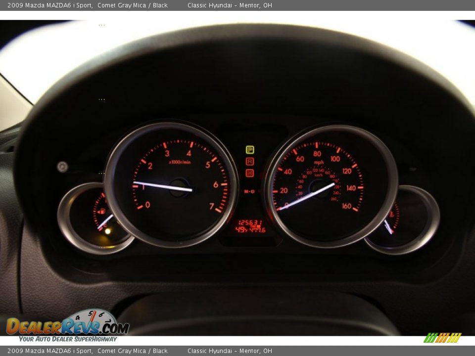 2009 Mazda MAZDA6 i Sport Gauges Photo #8