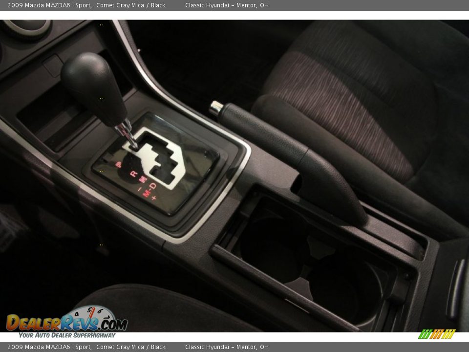 2009 Mazda MAZDA6 i Sport Comet Gray Mica / Black Photo #12