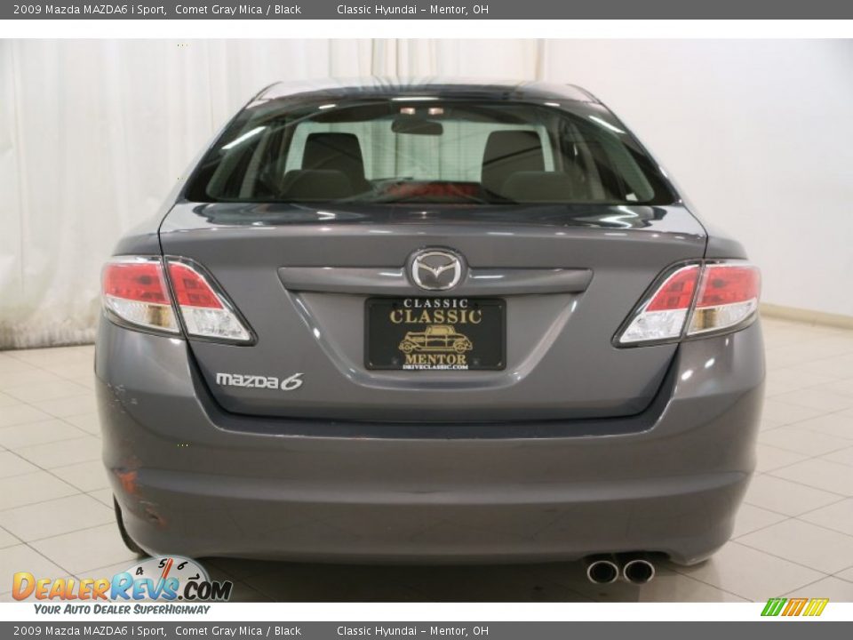 2009 Mazda MAZDA6 i Sport Comet Gray Mica / Black Photo #16