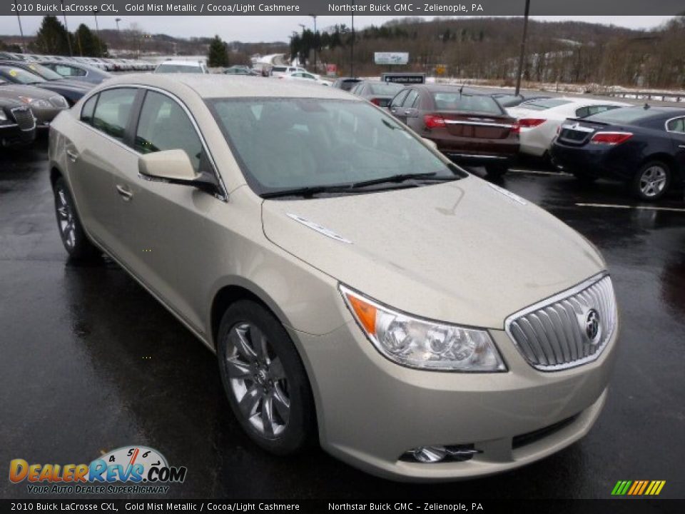 Front 3/4 View of 2010 Buick LaCrosse CXL Photo #3
