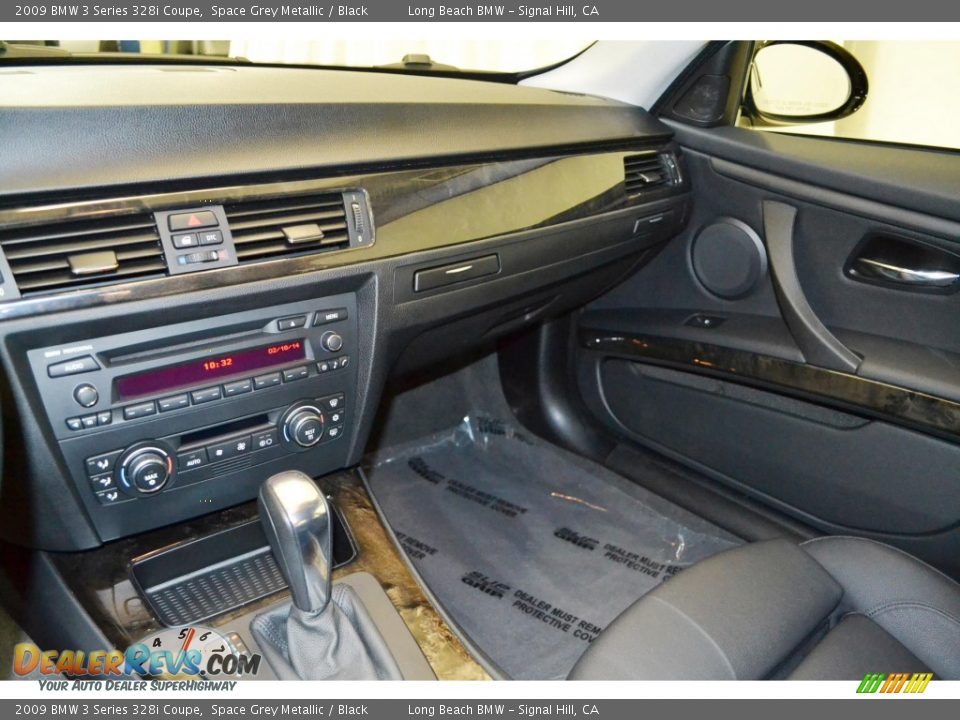 2009 BMW 3 Series 328i Coupe Space Grey Metallic / Black Photo #13