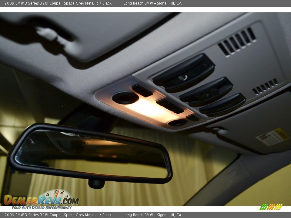 2009 BMW 3 Series 328i Coupe Space Grey Metallic / Black Photo #15