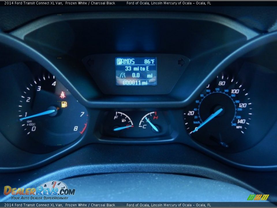2014 Ford Transit Connect XL Van Gauges Photo #7