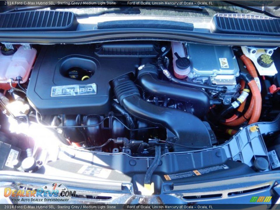 2014 Ford C-Max Hybrid SEL 2.0 Liter Atkinson-Cycle DOHC 16-Valve 4 Cylinder Gasoline/Electric Hybrid Engine Photo #11