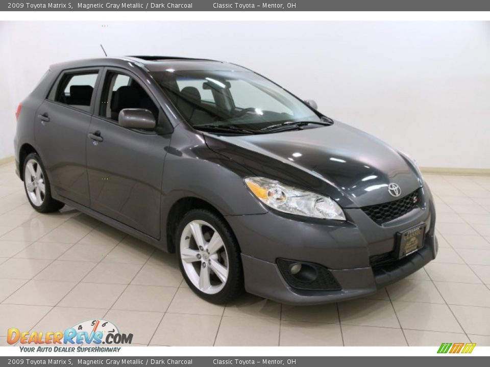 2009 Toyota Matrix S Magnetic Gray Metallic / Dark Charcoal Photo #1