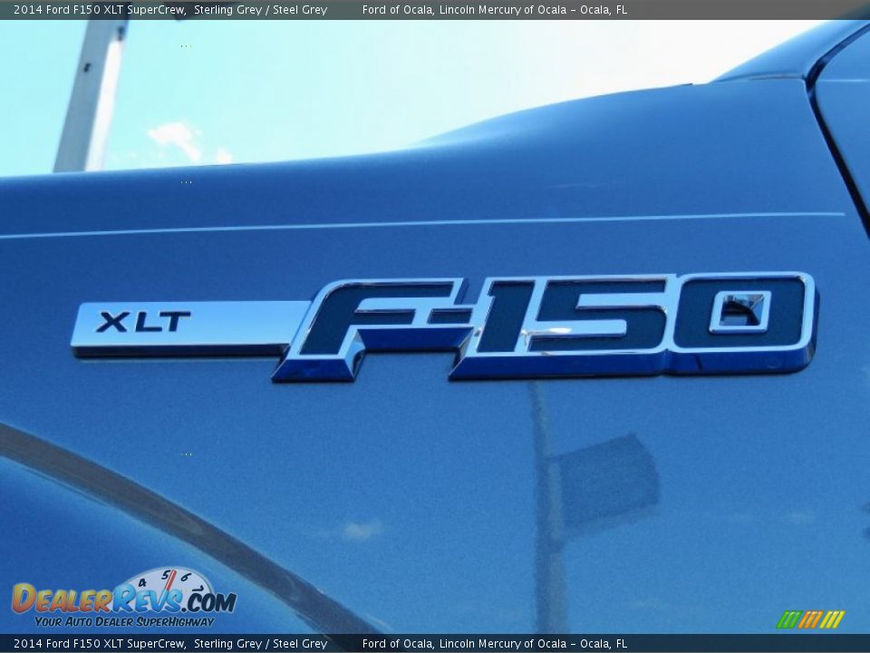 2014 Ford F150 XLT SuperCrew Sterling Grey / Steel Grey Photo #5