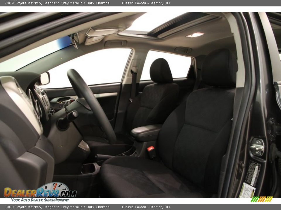 2009 Toyota Matrix S Magnetic Gray Metallic / Dark Charcoal Photo #6