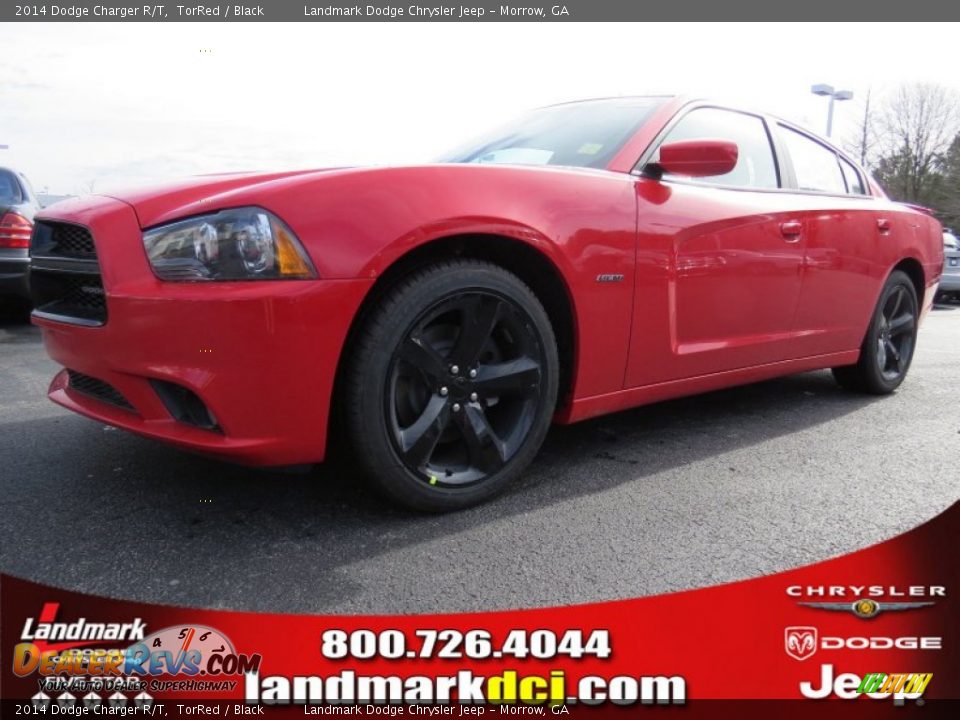 2014 Dodge Charger R/T TorRed / Black Photo #1