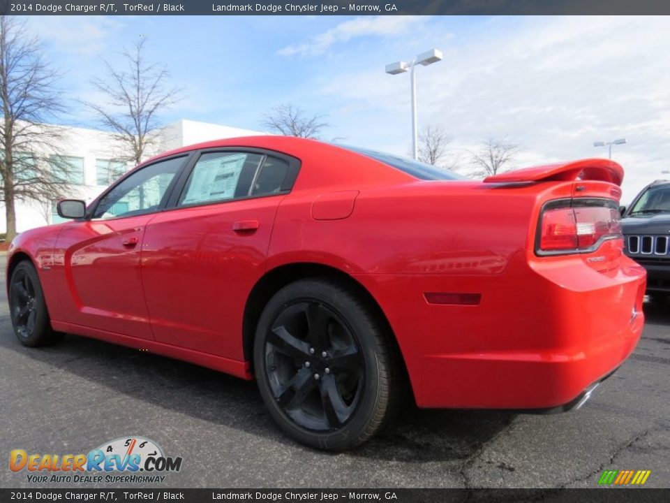 2014 Dodge Charger R/T TorRed / Black Photo #2