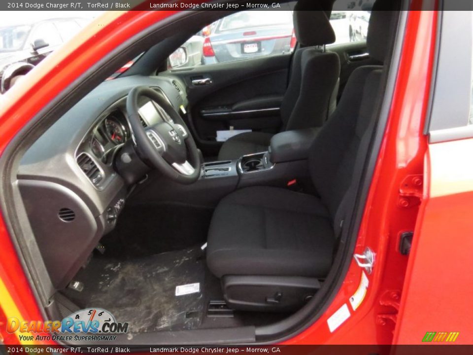 2014 Dodge Charger R/T TorRed / Black Photo #7