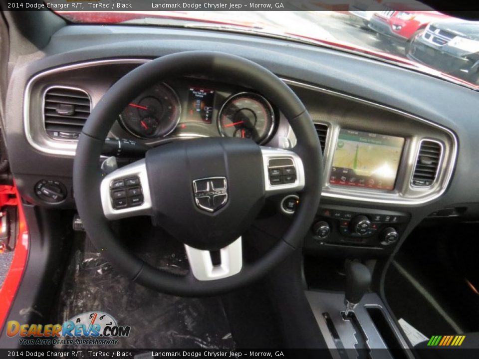 2014 Dodge Charger R/T TorRed / Black Photo #8