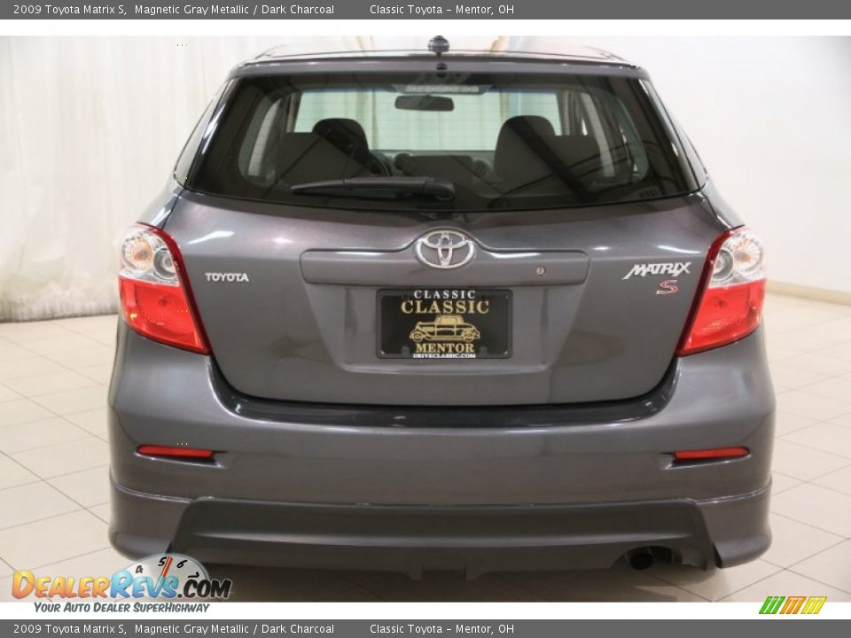 2009 Toyota Matrix S Magnetic Gray Metallic / Dark Charcoal Photo #16