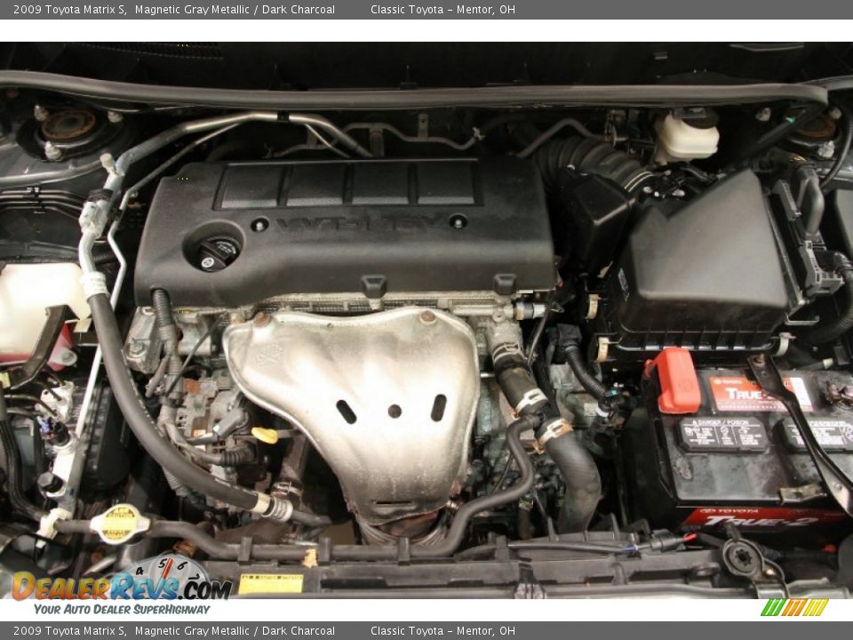 2009 Toyota Matrix S Magnetic Gray Metallic / Dark Charcoal Photo #17