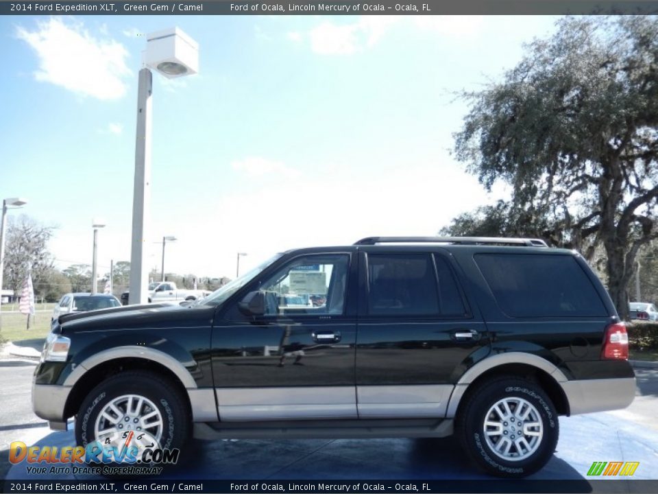 Green Gem 2014 Ford Expedition XLT Photo #2