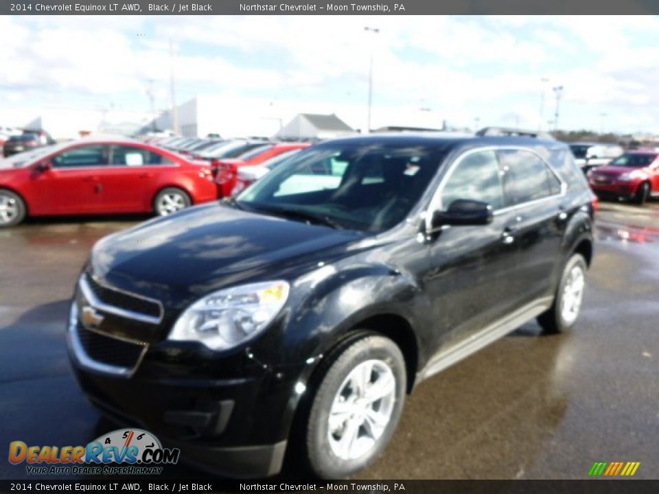 2014 Chevrolet Equinox LT AWD Black / Jet Black Photo #1