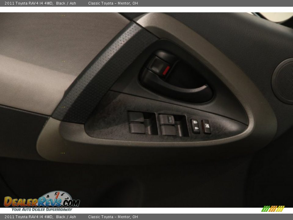 2011 Toyota RAV4 I4 4WD Black / Ash Photo #5