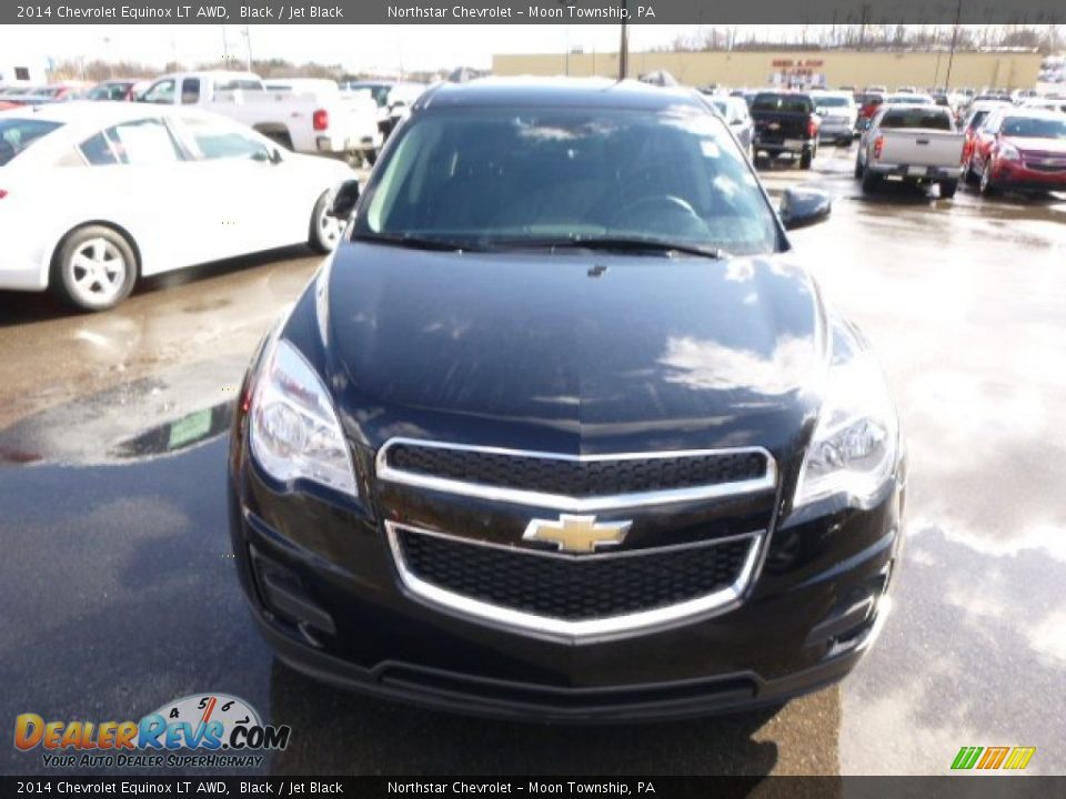 2014 Chevrolet Equinox LT AWD Black / Jet Black Photo #2