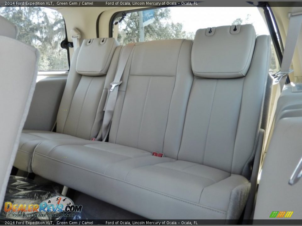 Rear Seat of 2014 Ford Expedition XLT Photo #8