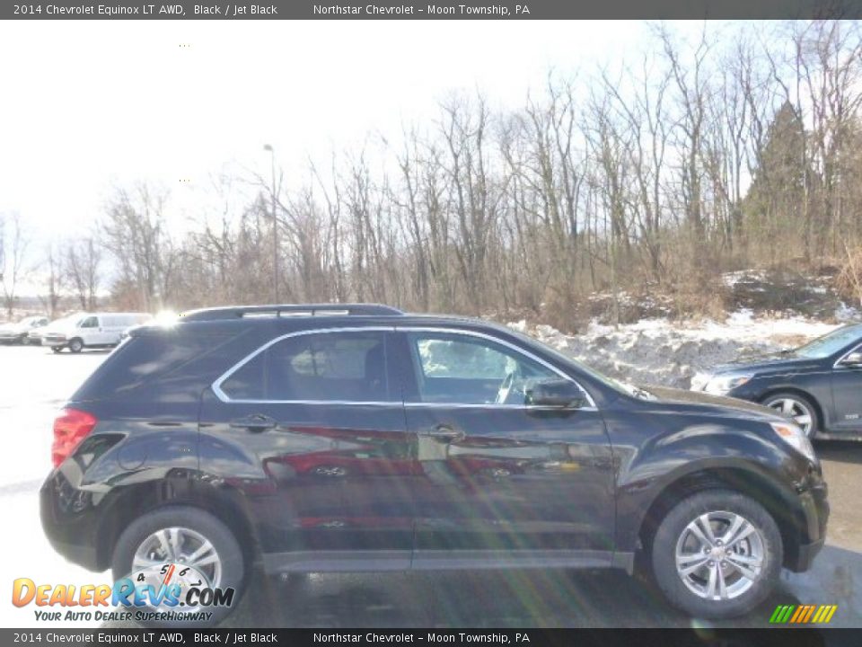 2014 Chevrolet Equinox LT AWD Black / Jet Black Photo #4