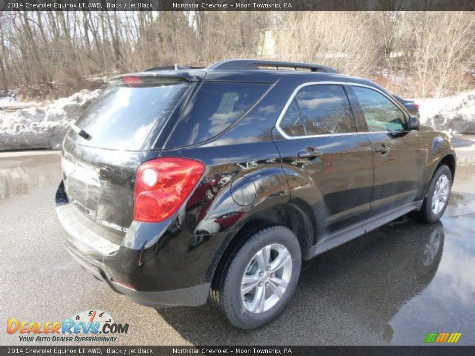 2014 Chevrolet Equinox LT AWD Black / Jet Black Photo #5