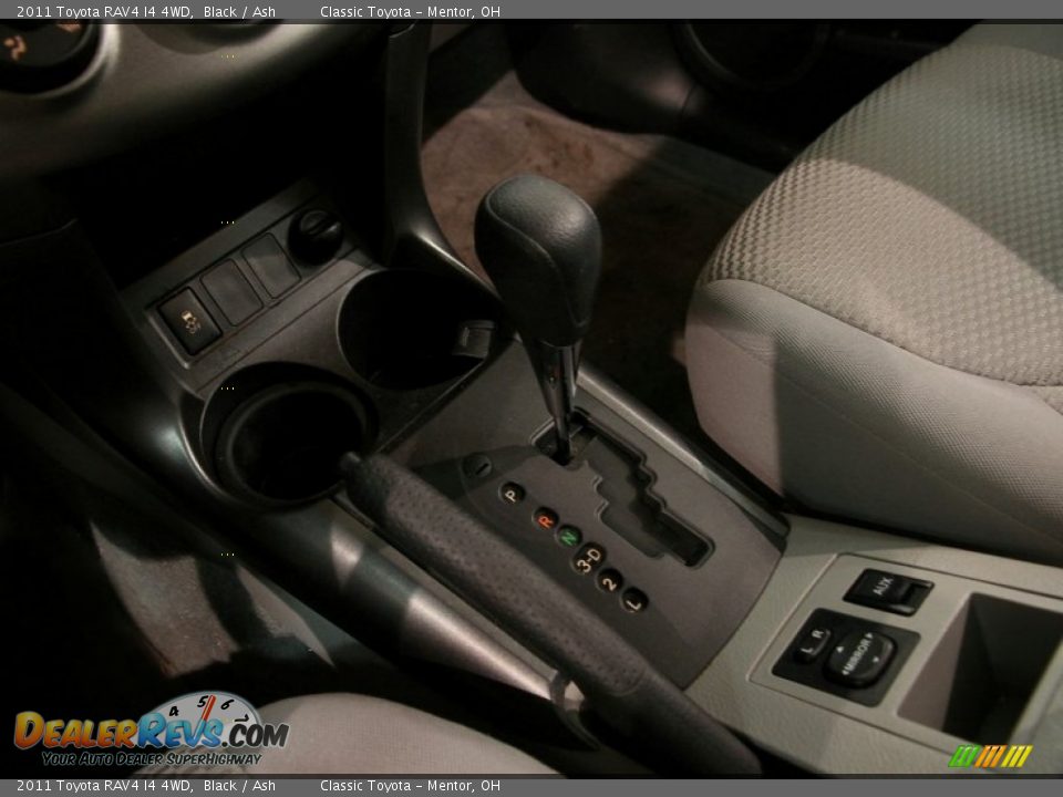 2011 Toyota RAV4 I4 4WD Black / Ash Photo #10