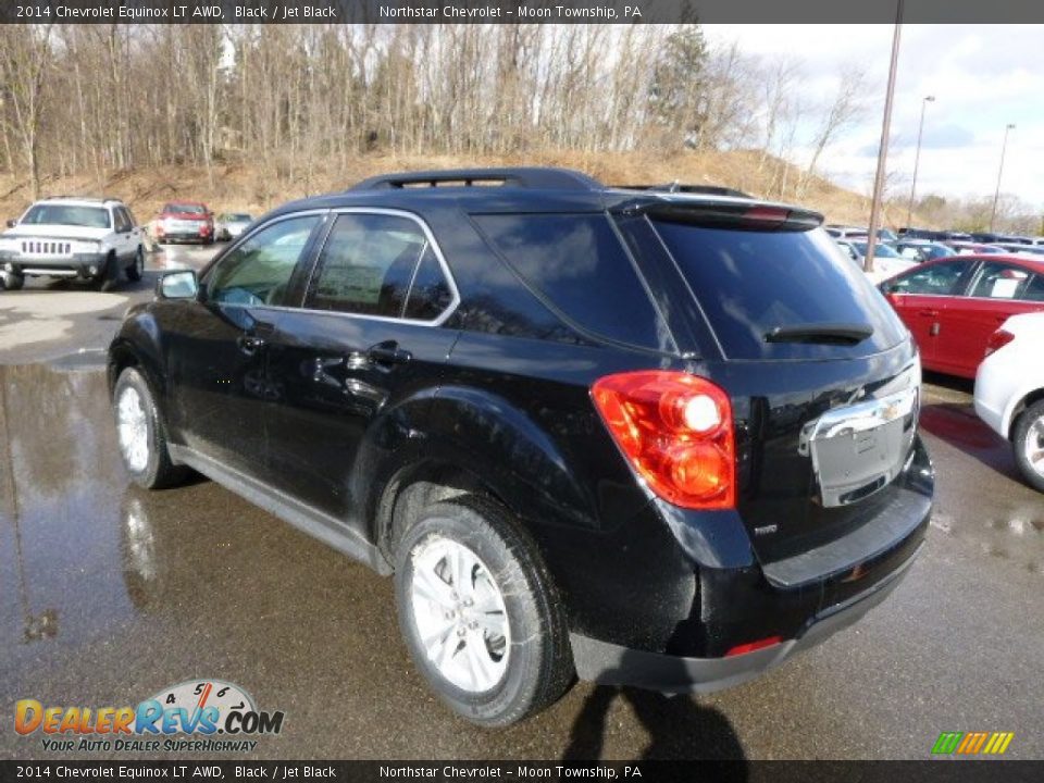 2014 Chevrolet Equinox LT AWD Black / Jet Black Photo #7