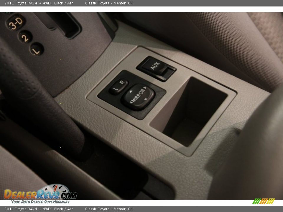 2011 Toyota RAV4 I4 4WD Black / Ash Photo #11