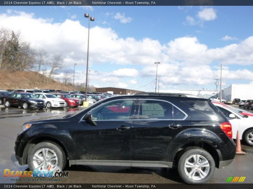 2014 Chevrolet Equinox LT AWD Black / Jet Black Photo #8