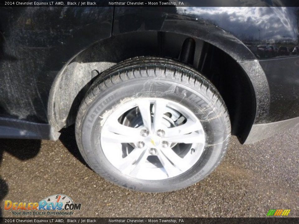 2014 Chevrolet Equinox LT AWD Black / Jet Black Photo #9