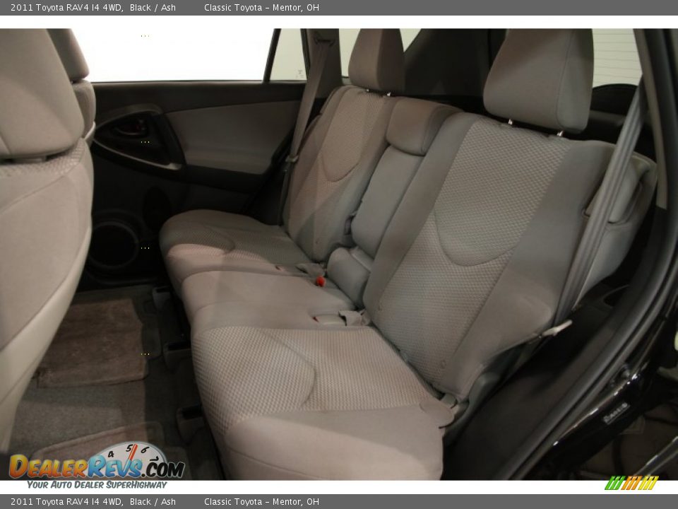 2011 Toyota RAV4 I4 4WD Black / Ash Photo #14