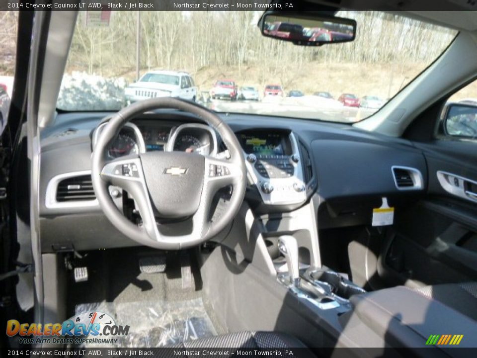 2014 Chevrolet Equinox LT AWD Black / Jet Black Photo #12