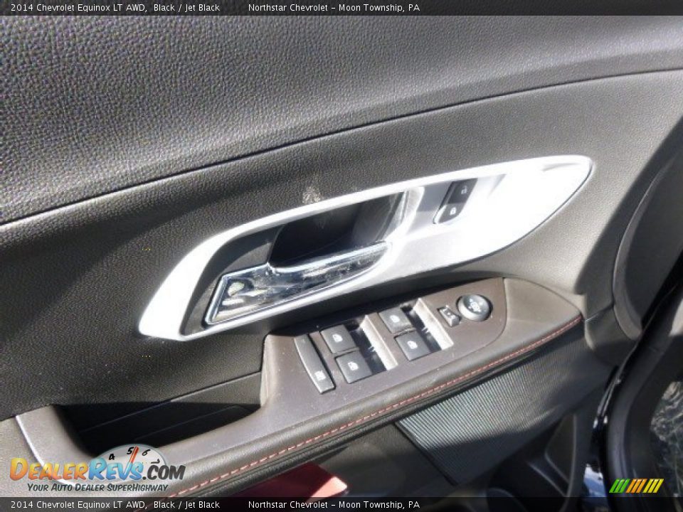 2014 Chevrolet Equinox LT AWD Black / Jet Black Photo #13